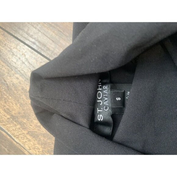 St John Caviar Nwot 298$ Nuda Fine Turtleneck Nwot classic evening elegant - Picture 6 of 7